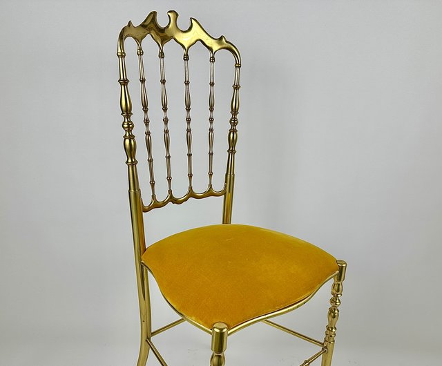 Chiavari キアヴァリ 真鍮 チェア アンティーク ヴィンテージ イタリア Chiavari キアヴァリ 真鍮 チェア アンティーク ヴィンテージ