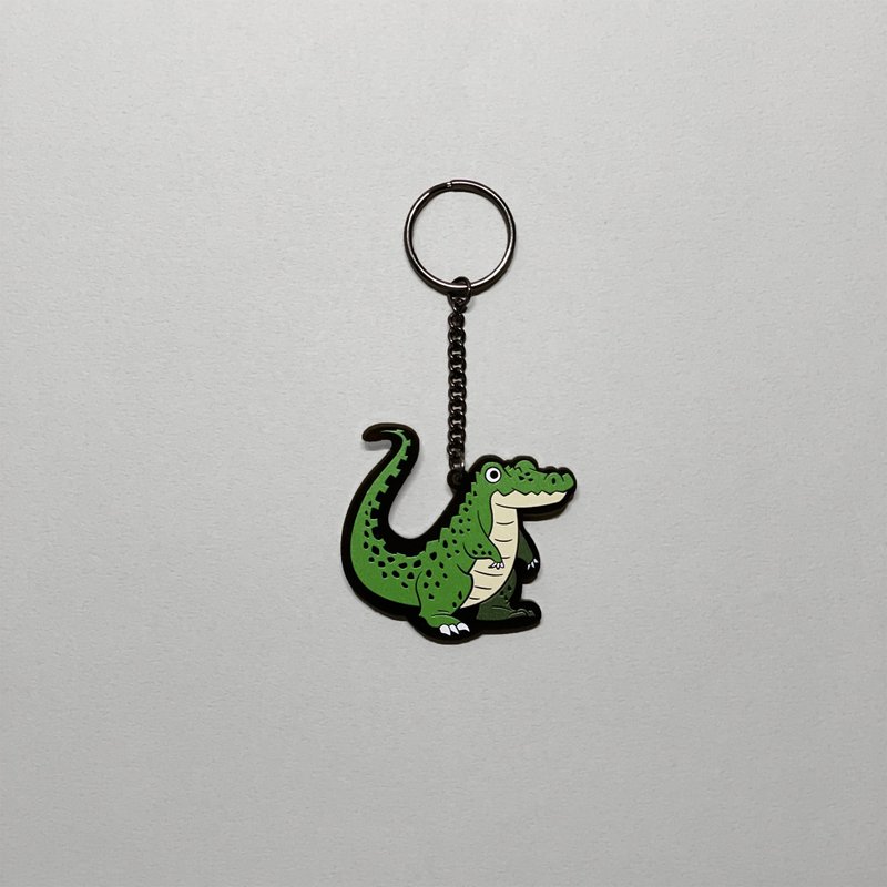 鱷鱷壓克力鑰匙圈 CROCODILE ACRYLIC KEYRING - 鑰匙圈/鑰匙包 - 壓克力 