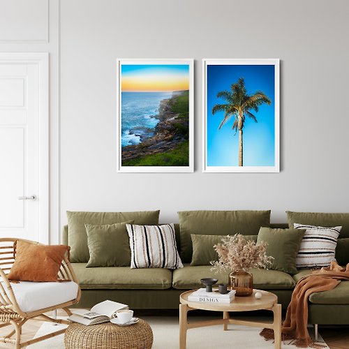 Ryan Campbell Photography Set of 2 Tropical Ocean Prints - Australian Paradise Bundle