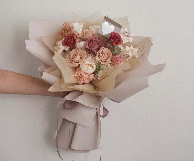 Bouquet/Multi-level 9 packaged rose bouquets (be sure to get official  information before placing an order) - Shop flowers-story-tw Dried Flowers  & Bouquets - Pinkoi