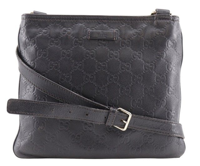 GUCCI グッチ ショルダーバッグ 茶 - 4500425E0114 GUCCI(グッチ) / ショルダーバッグ_GGプラス/PVC/ブラウン/総柄
