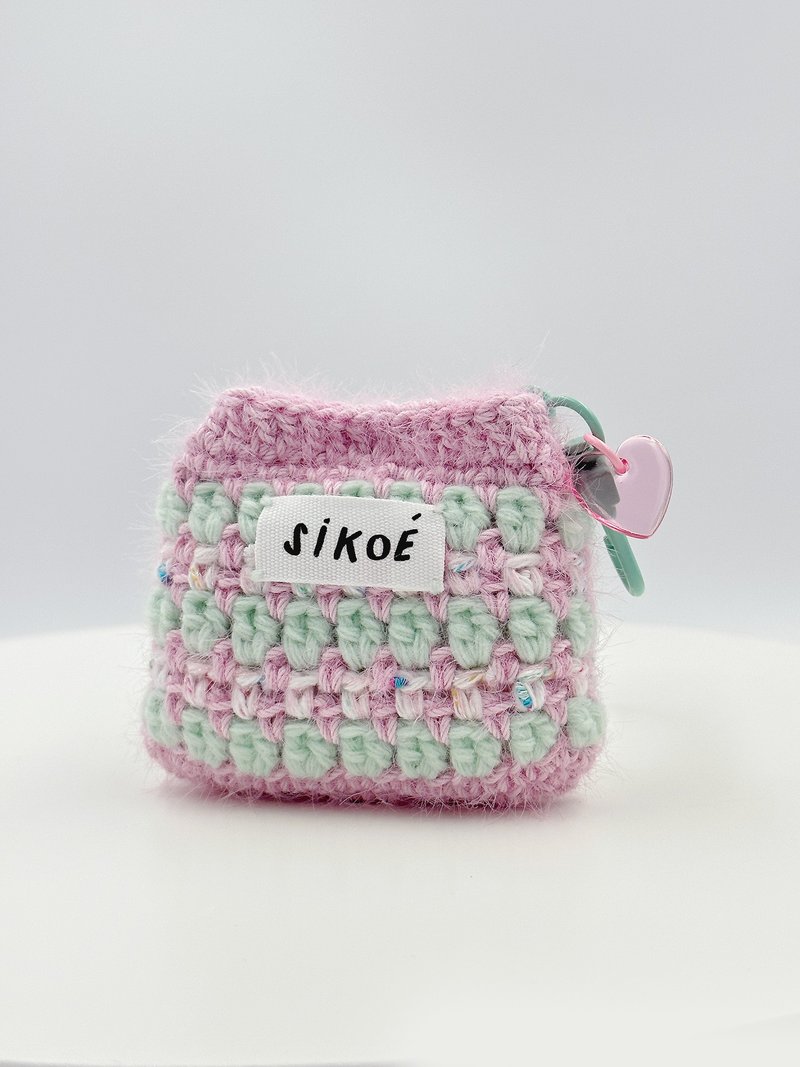 Dim Sum pods for AirPods_ Cotton Candy - AirPods/耳機保護套 - 繡線 