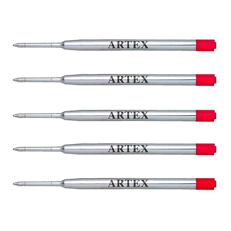 ARTEX Neutral Ball Pen Refill 5 In (Universal Parker brand) - Red - อื่นๆ - วัสดุอื่นๆ สีแดง
