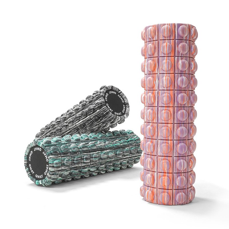 【QMAT】 40cm按摩滾筒 台灣製 - 運動/健身器材 - 其他材質 多色