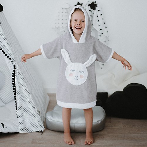 Cot and Cot Baby toddler beach poncho Baby bunny