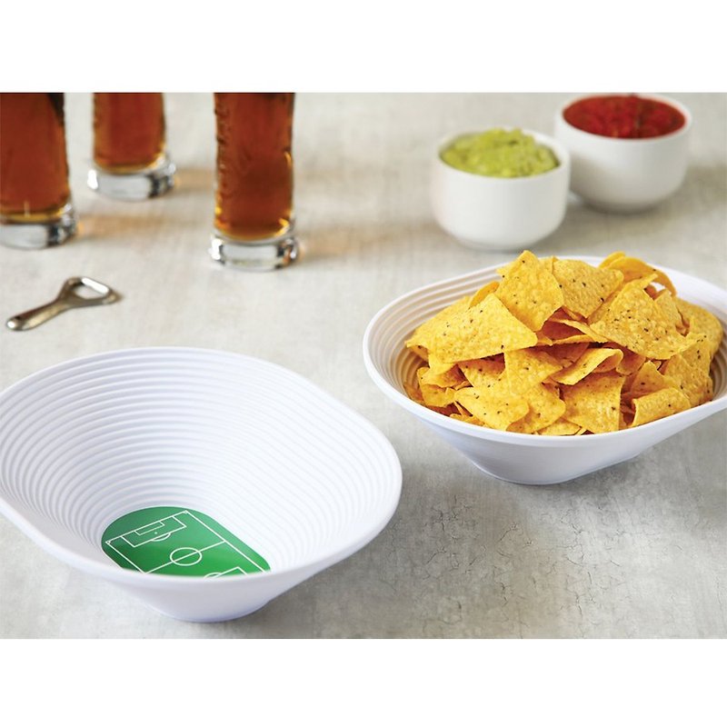 OTOTO 足球零食場 - 盤子/餐盤/盤架 - 塑膠 白色
