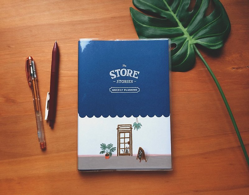 Store Stories Week Plan Pocket Book Blackboard - Notebooks & Journals - Paper Multicolor