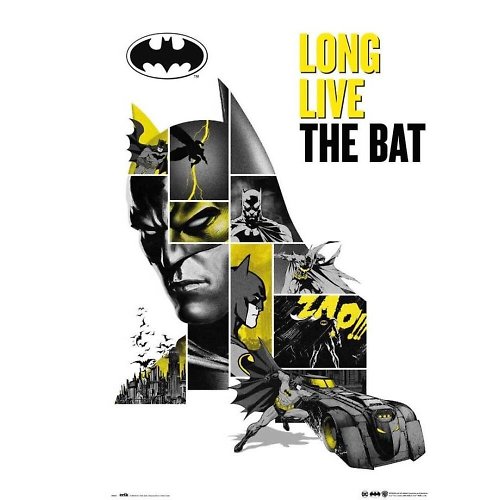 Dope 私貨 【DC】蝙蝠俠80週年版限量紀念海報 BATMAN