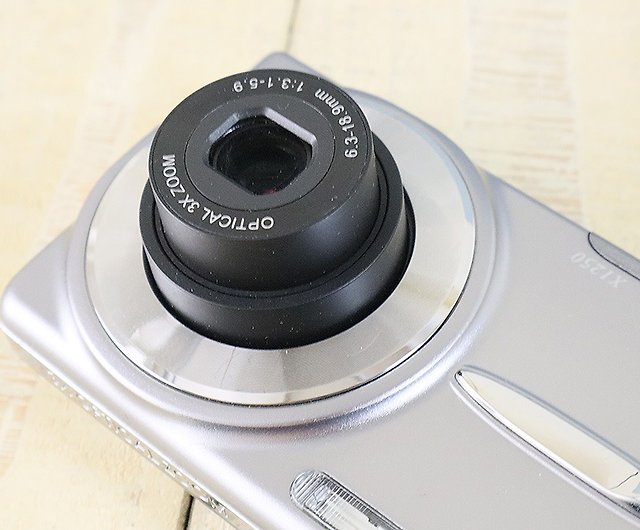 完動品】 SANYO DSC-X1250 コンパクトデジタルカメラS/N V8009884 po11 