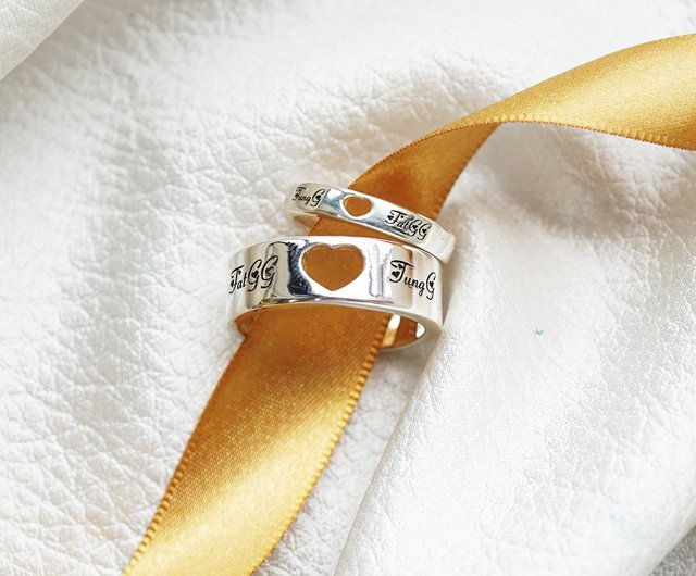 Love Buckle Sterling Silver Ring