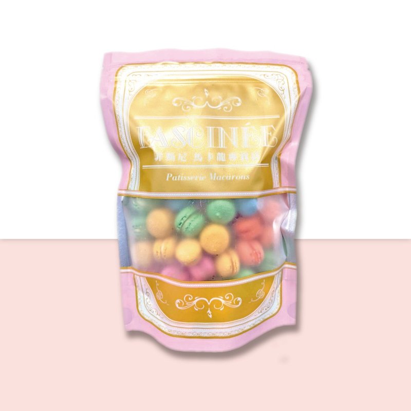 Mini Planet Xpress with colorful flavor bags of mini macarons - เค้กและของหวาน - อาหารสด 