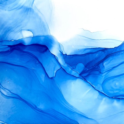 KsenushkaGallery Water-2, Art print, Water abstract print, abstract artwork, water element