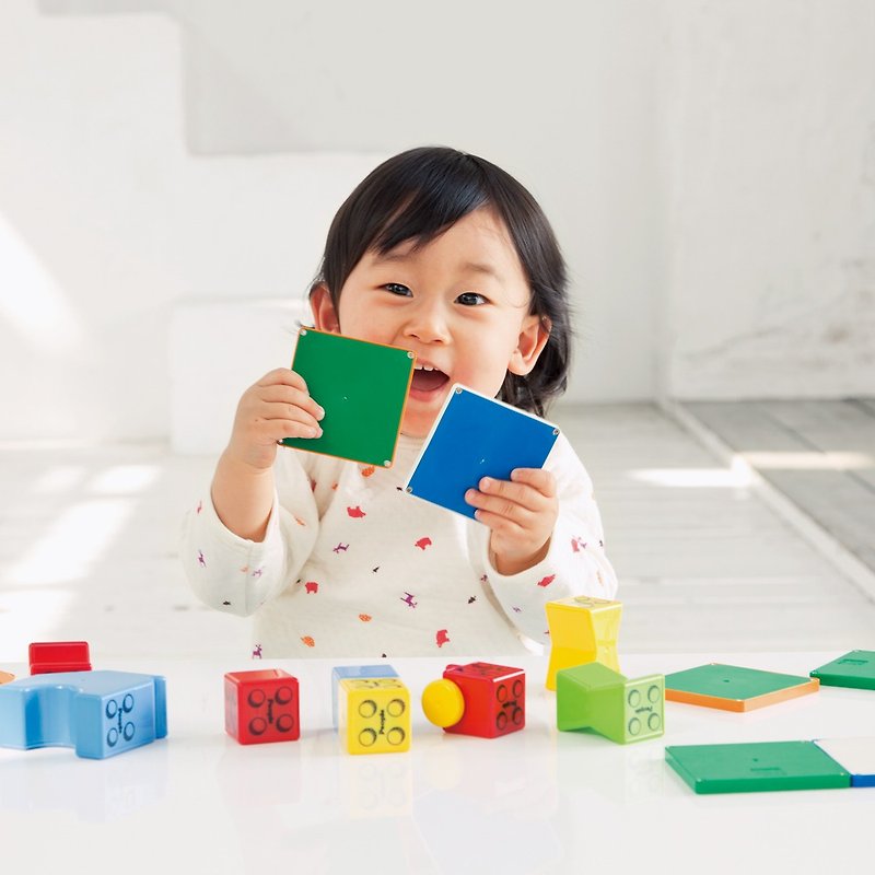 益智磁性積木BASIC系列-1歲的積木組合/磁力片(磁力積木) - 寶寶/兒童玩具/玩偶 - 其他材質 多色