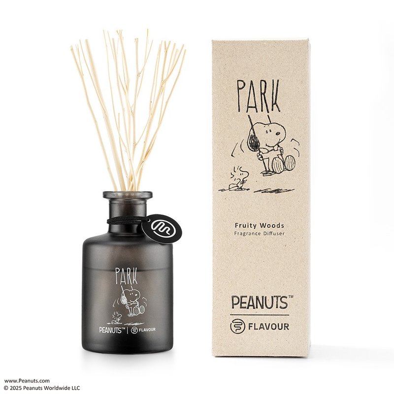 FLAVOUR x PEANUTS聯名系列  PARK|香氛擴香|花果木質調 - 香氛/精油/擴香 - 精油 黑色