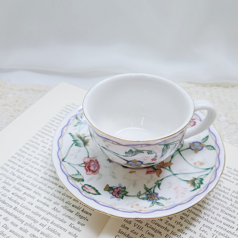 【好日戀物】日本Holly古件-陶瓷茶杯組 - 茶壺/茶杯/茶具 - 瓷 白色