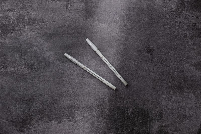 National Taiwan University Retro Ballpoint Pen - Limestone - Ballpoint & Gel Pens - Other Metals Multicolor