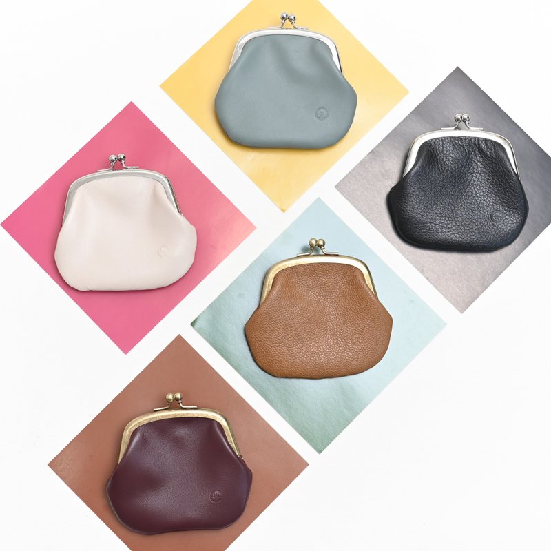 【Lucky Wallet】Koujin Coin Purse New Year Gift - Coin Purses - Genuine Leather Multicolor