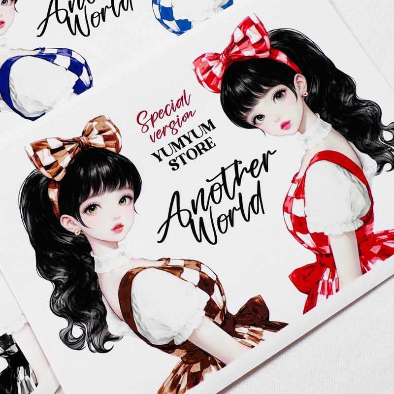 Alice Stickers - 貼紙 - 其他材質 