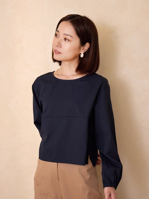 許許兒 XUXUWEAR 春日島嶼長袖上衣-座鯨