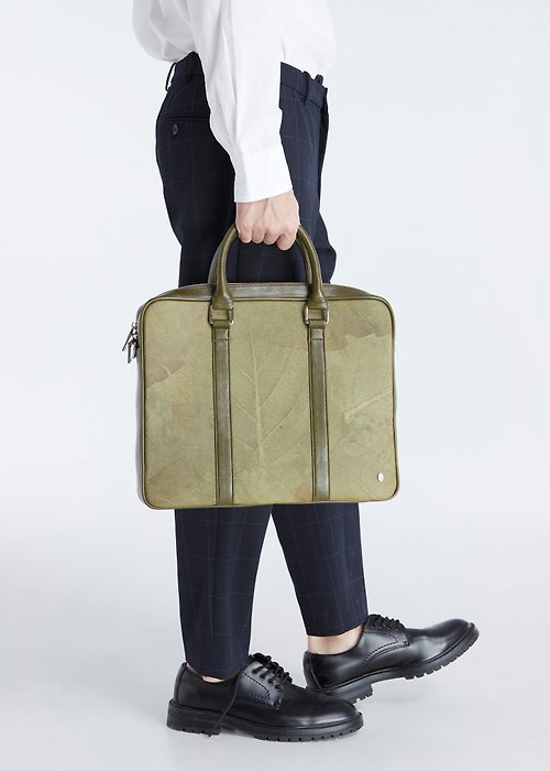 THAMON Cambridge briefcase - Olive