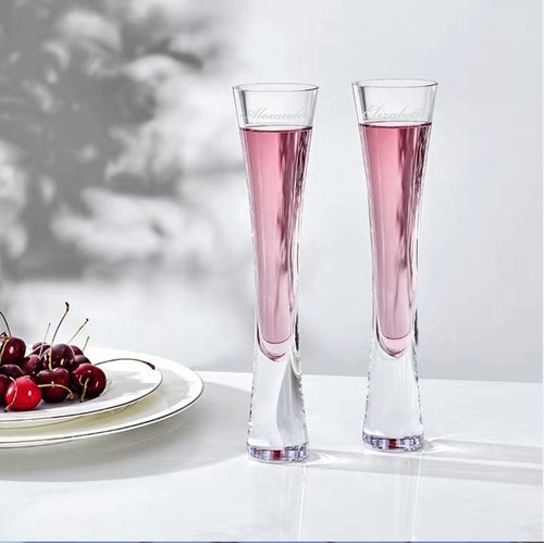Design Your Own Wine 香港酒瓶雕刻禮品專門店 訂製水晶香檳杯|香檳酒杯對杯訂製雕刻禮物客製化送禮必備浪漫