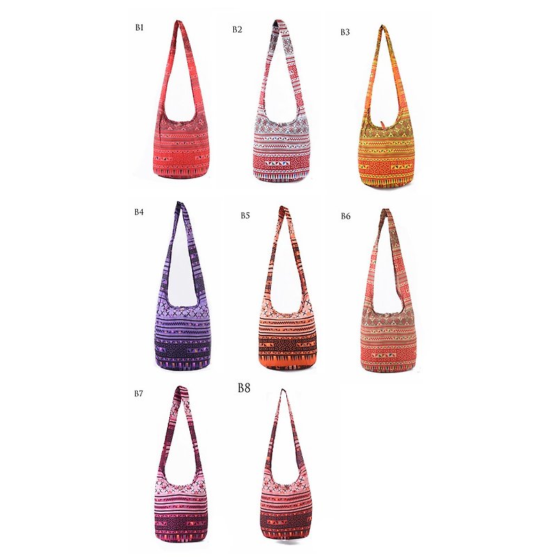 Shoulder Bag - Other - Cotton & Hemp Multicolor