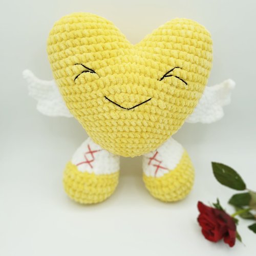 TiffyHappyCrafts Plus Heart | Valentine's Day Gift | Amigurumi Heart Crochet PATTERN PDF