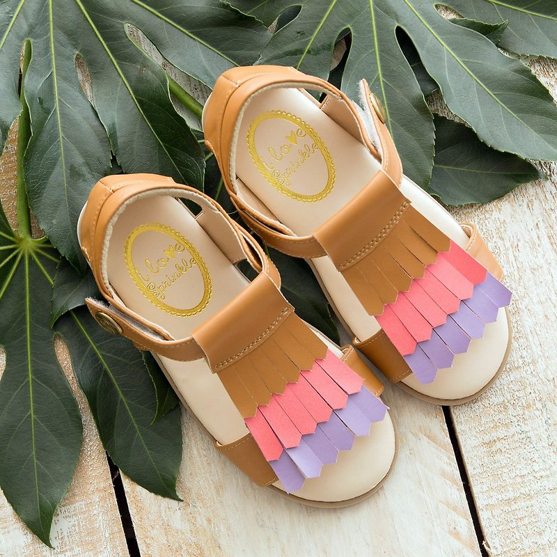 Selena Fringe Sandals - Kids' Shoes - Other Materials Brown