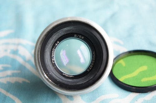 13枚ブレード HELIOS-44 58mm F/2 レンズ 古いM39 ZENITカメラ用