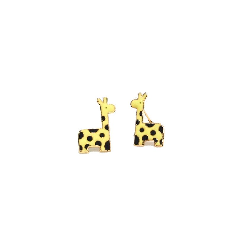 Giraffe earring - Earrings & Clip-ons - Precious Metals Yellow