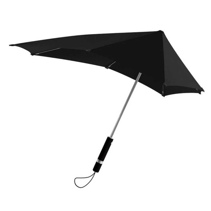 【SENZ】荷蘭 流體力學防風傘 - 燕尾黑 - 雨傘/雨衣 - 聚酯纖維 黑色