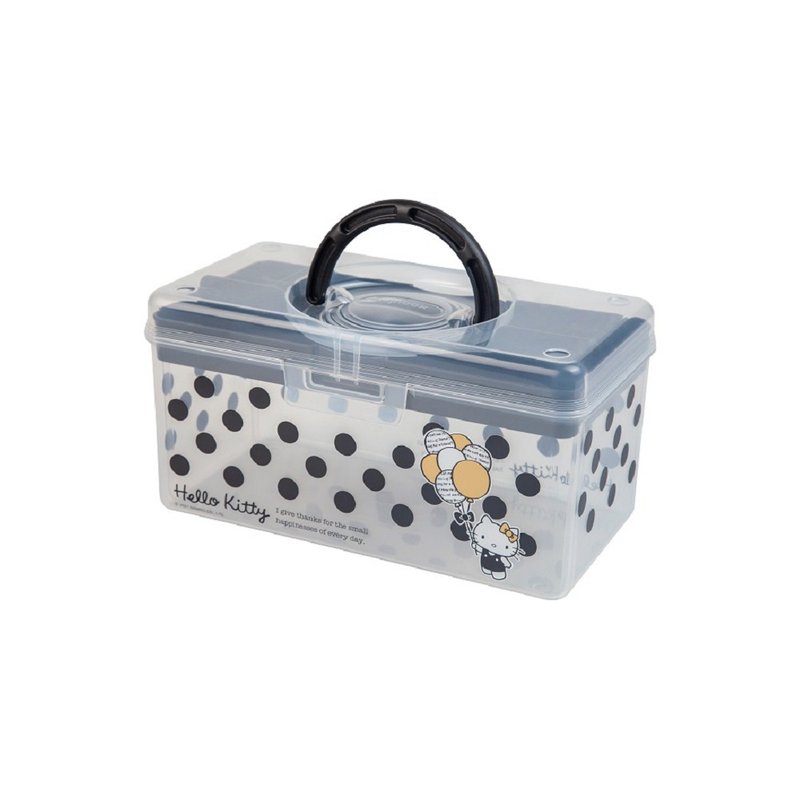 【Shude livinbox】TB-300H3 bowknot kitty toolbox - Storage - Plastic Black