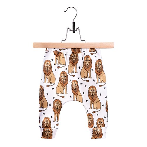 8 a.m.Apparel Lions baby pants, baby pants, baby girl pantst, baby leggings, baby harems