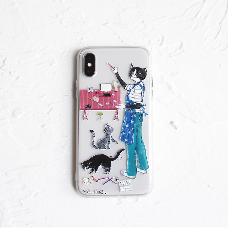 Journey to a Cat's World iPhone Case I Story_Journey to a Cat's World - Phone Cases - Silicone Transparent