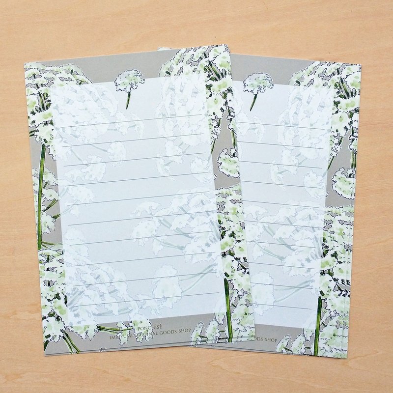 Letter Paper Lace Flower - ซองจดหมาย - กระดาษ ขาว