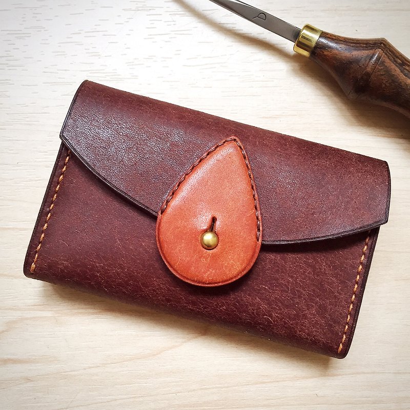 DROP CARDCASE - Card Holders & Cases - Genuine Leather Brown