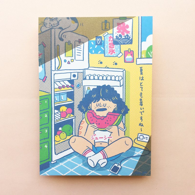 Xia Yue and て も Shu い で す ね (1) / postcard - Cards & Postcards - Paper Multicolor