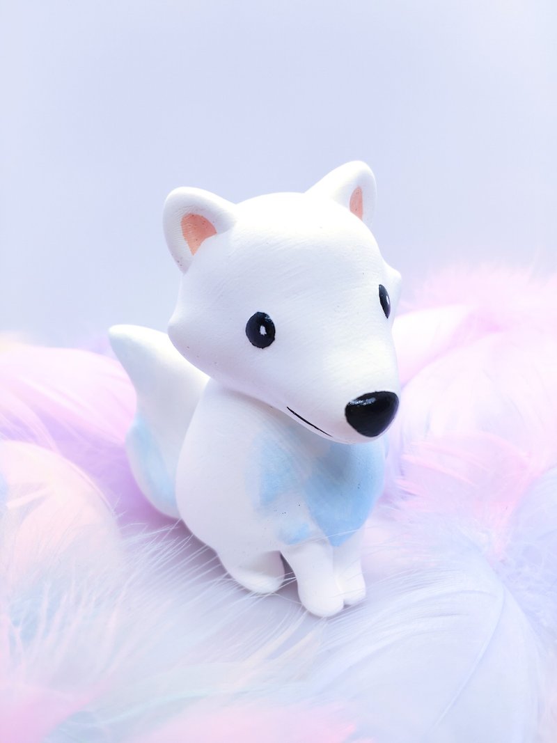 Animal shape diffuser Stone snow fox decoration gift
