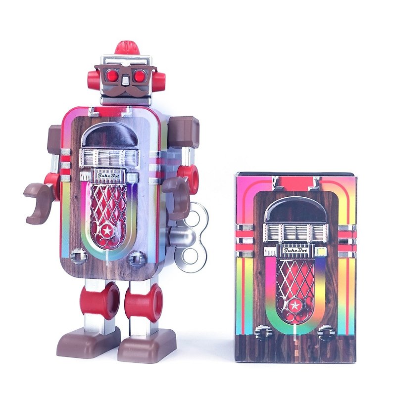 自動ジュークボックス ティバオ - 人形・フィギュア - 金属 ブラウン