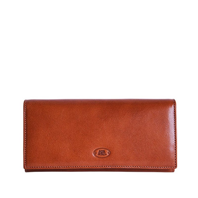 Multi-function long clip - Wallets - Genuine Leather Gold