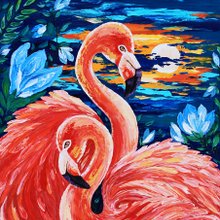 アミーゴFlamingo 絵画原画 アミーゴFlamingo 絵画原画 アミーゴ
