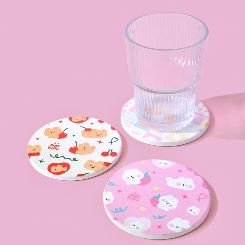 ABSORBENT COASTER - 杯墊 - 其他材質 多色