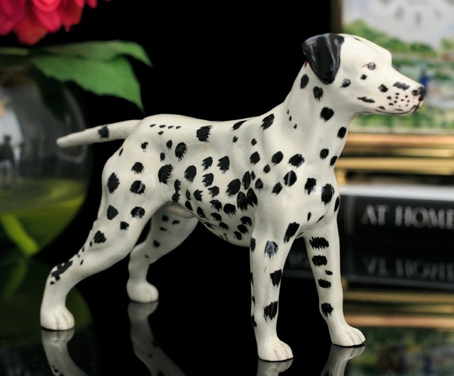ダルメシアン犬（ディズニー）置物「bone china」