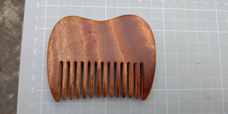 Taiwan Cinnamomum Rectangular Pocket Comb (L) - อื่นๆ - ไม้ 