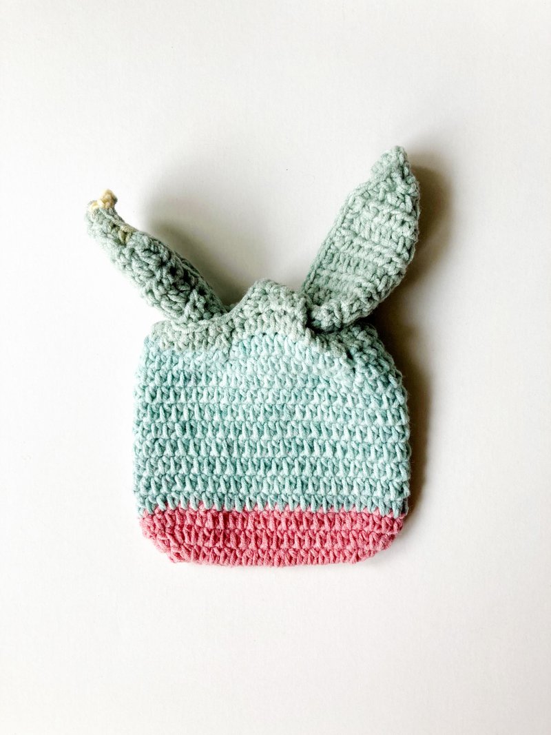 [In Stock] Rabbit Ears Storage Bag [Choose me, I don’t have to wait] - Toiletry Bags & Pouches - Cotton & Hemp Multicolor