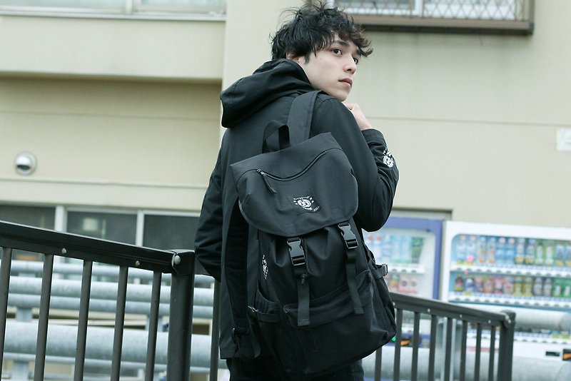 其他材質 背囊/背包 黑色 - 大容量 後背包 日系 日本設計品牌