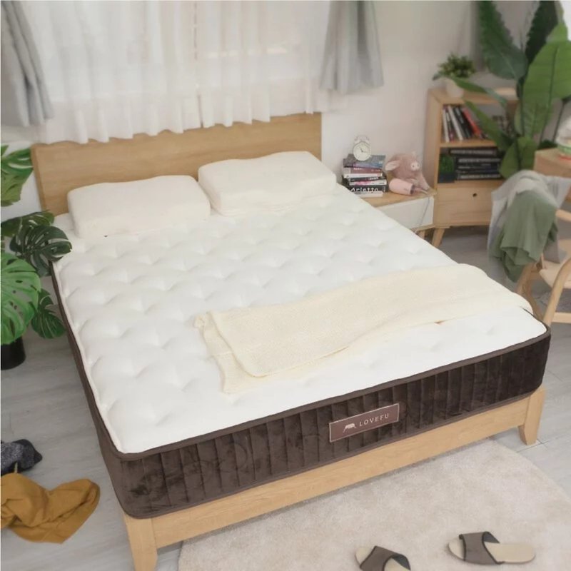 LoveFu Supportive Sleeping Bed - More supportive than other mattresses, even up to 200kg - Bedding - Other Materials White