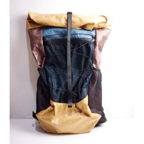 6dots 超軽量Tyvek(タイベック) 登山バッグ 40L バークマウンテン55L