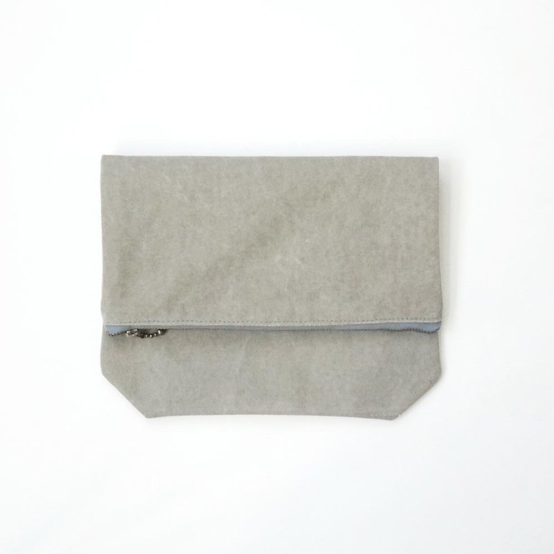 Canvas clutch (can hold iPod, stationery, sundries, etc.)