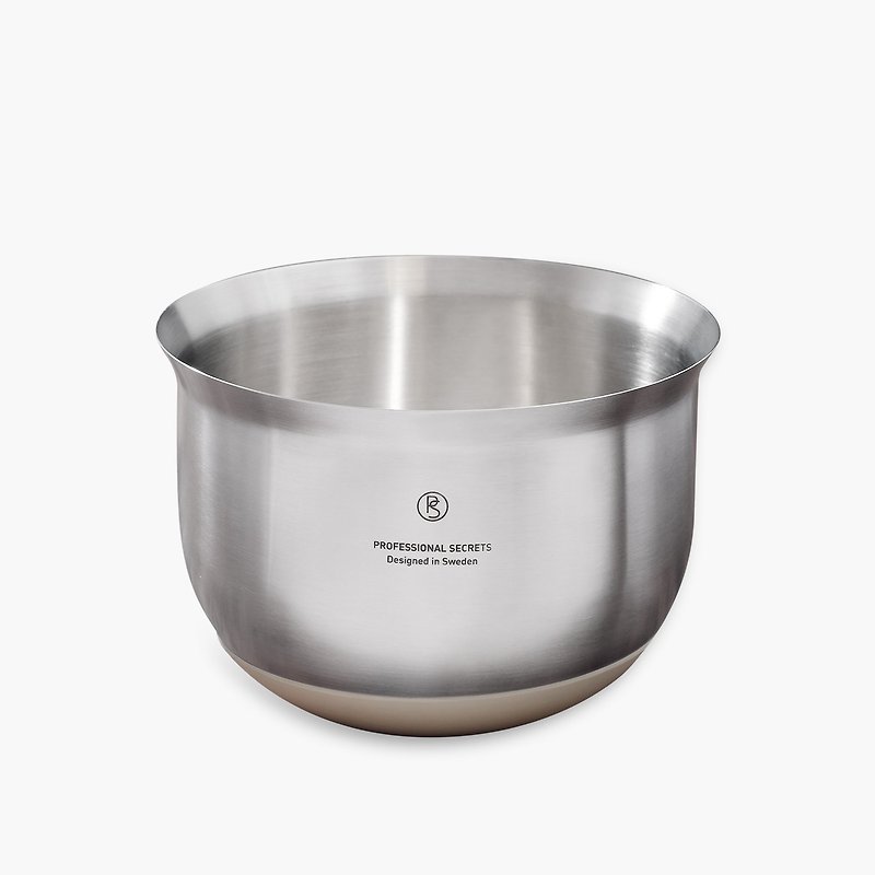 Swedish Chef's Secret Conditioning Basin Stainless Steel Silicone Bottom 2.5L - Cookware - Stainless Steel 